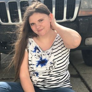 Floral Striped Shirt